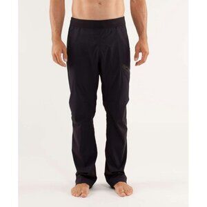 Lululemon Seawall Black Track Pant Men's Size 7